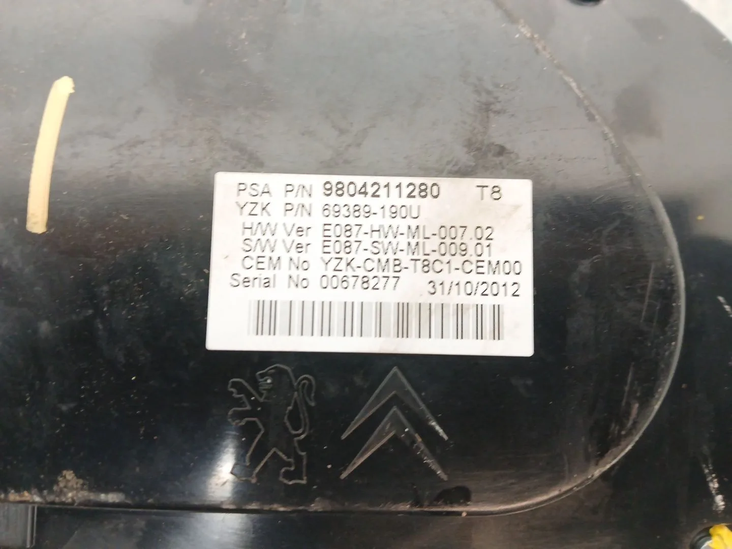 Cuadro Instrumentos para Peugeot 3008