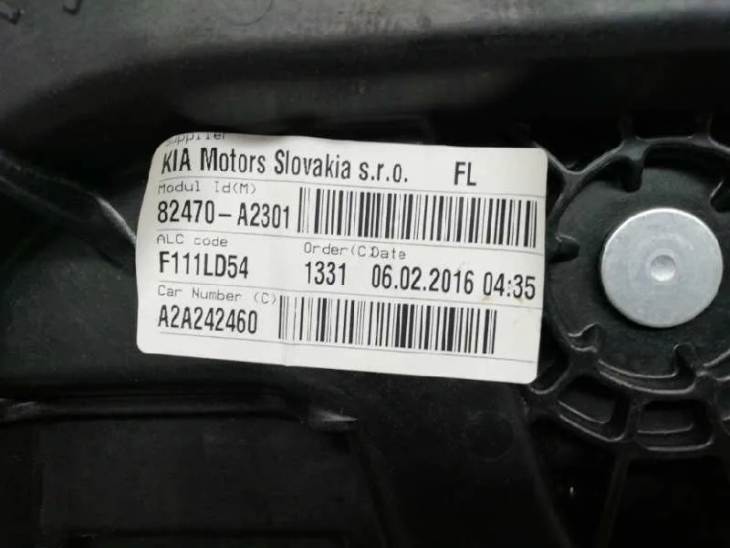 Elevalunas Delantero Izquierdo para Kia Cee'd