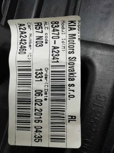 Elevalunas Trasero Izquierdo para Kia Cee'd