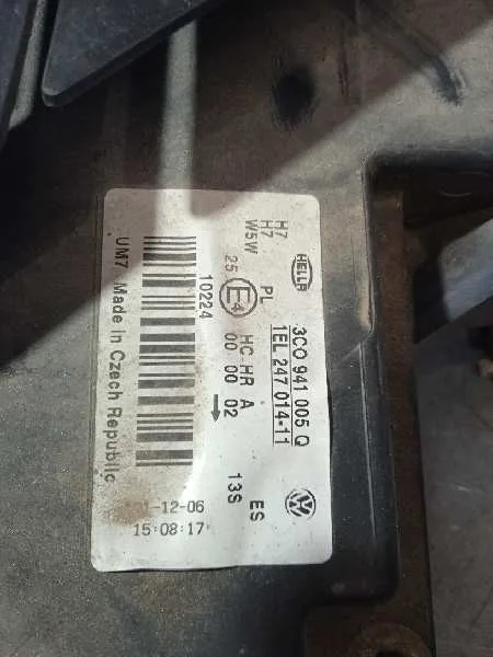 Faro Izquierdo para Volkswagen Passat Variant (3C5)