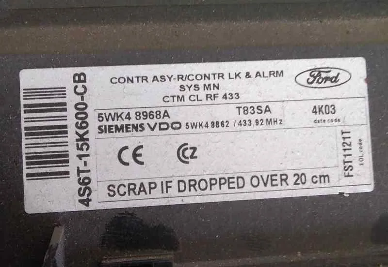 Modulo Confort para Ford Fiesta (Cbk)