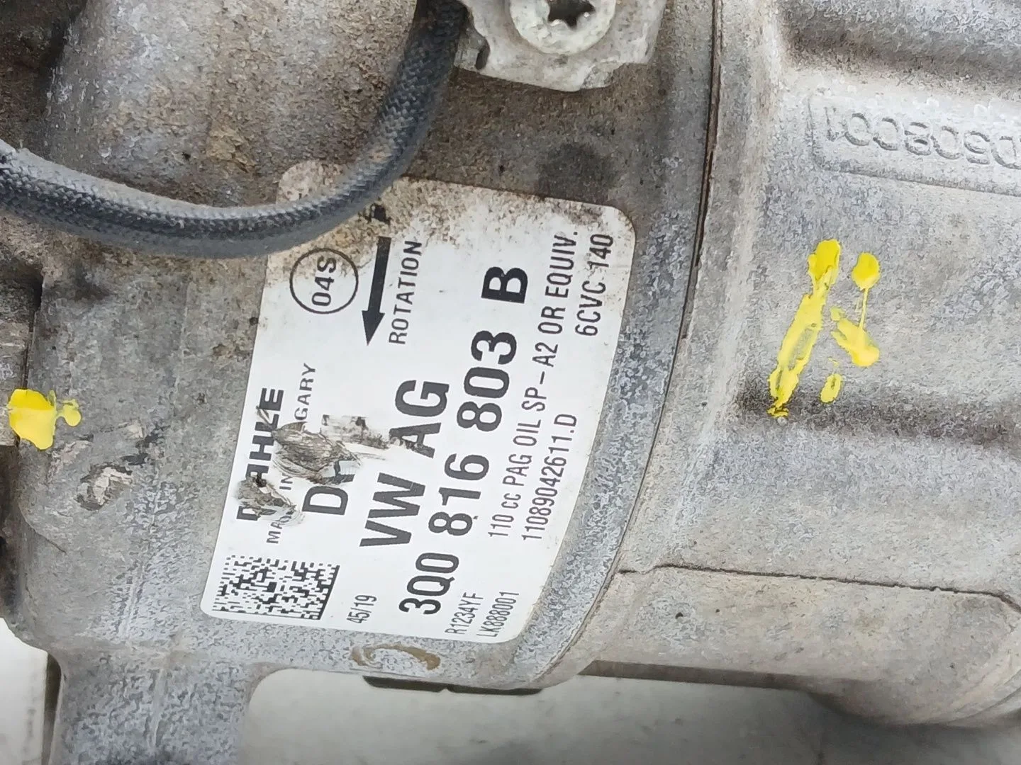 Compresor Aire Acondicionado para Volkswagen Golf Vii Lim. (Bq1)