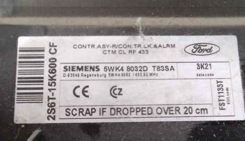 Modulo Confort para Ford Fiesta (Cbk)