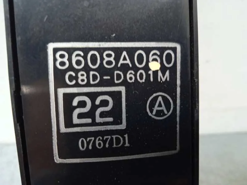 Mando Elevalunas Delantero Izquierdo para Peugeot 4007