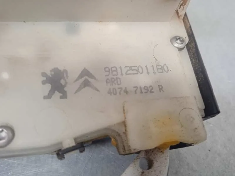 Cerradura Puerta Trasera Derecha para Peugeot 208