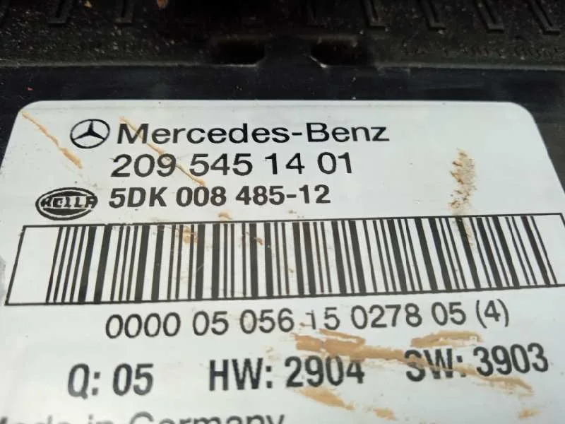 Caja Reles / Fusibles para Mercedes-Benz Clase Clk (W209) Coupe
