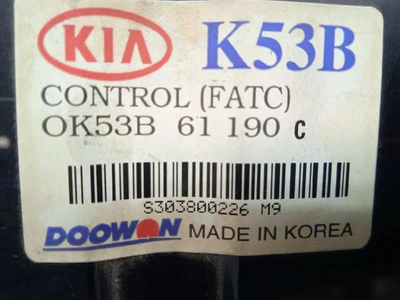 Mando Climatizador para Kia Carnival Ii