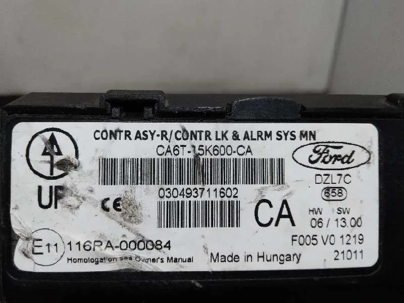 Modulo Confort para Ford Fiesta (Ccn)