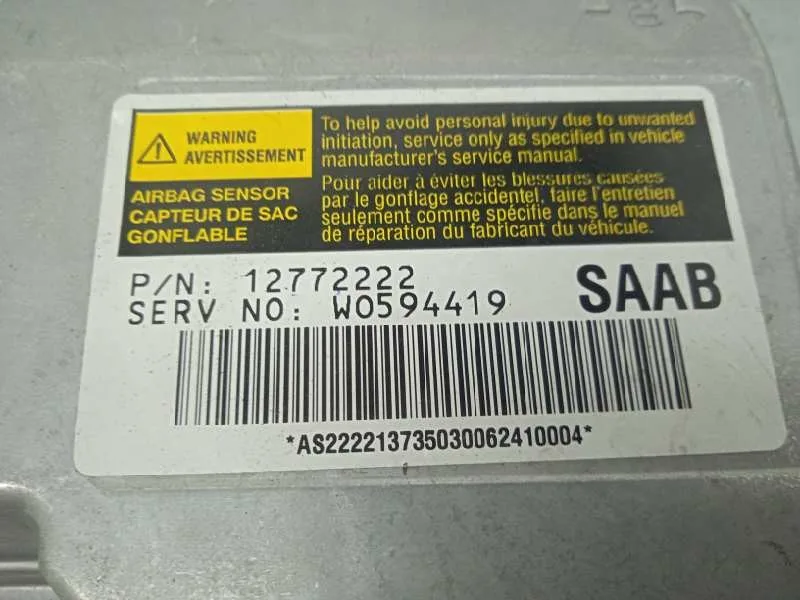 Centralita Airbag para Saab 9-5 Berlina