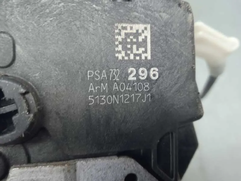 Cerradura Puerta Trasera Izquierda para Peugeot 3008