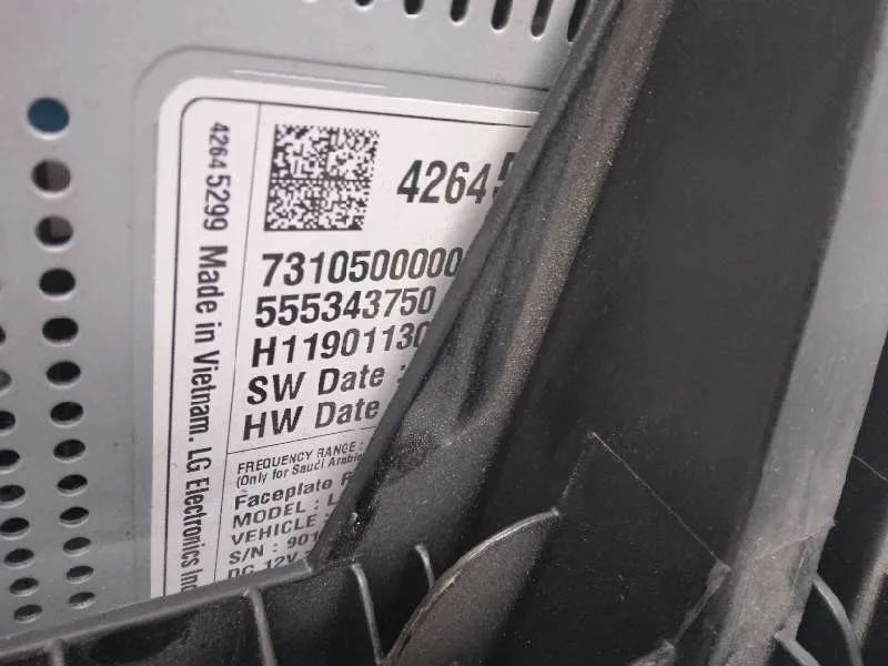 Sistema Audio / Radio Cd para Opel Mokka X