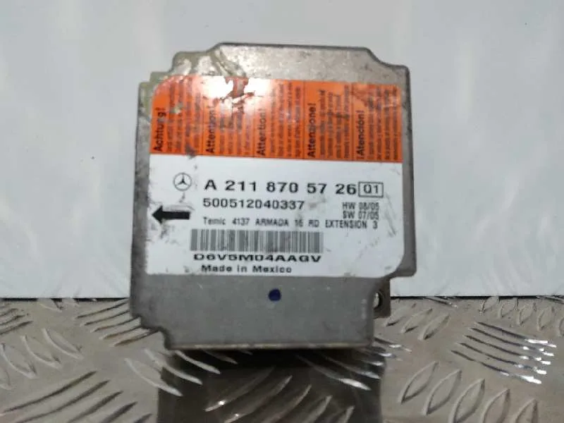 Centralita Airbag para Mercedes-Benz Clase E (W211) Berlina