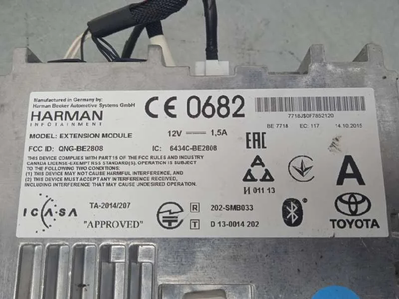 Sistema Audio / Radio Cd para Toyota Auris