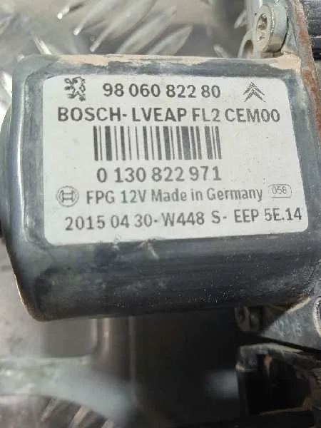 Elevalunas Trasero Izquierdo para Peugeot 2008 (--.2013->)