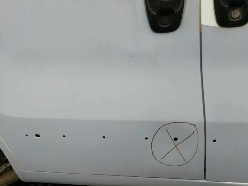 Puerta Lateral Corredera Derecha para Fiat Fiorino