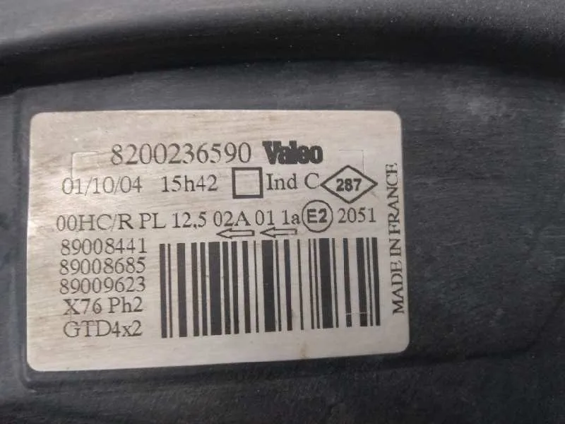 Faro Izquierdo para Renault Kangoo (F/Kc0)
