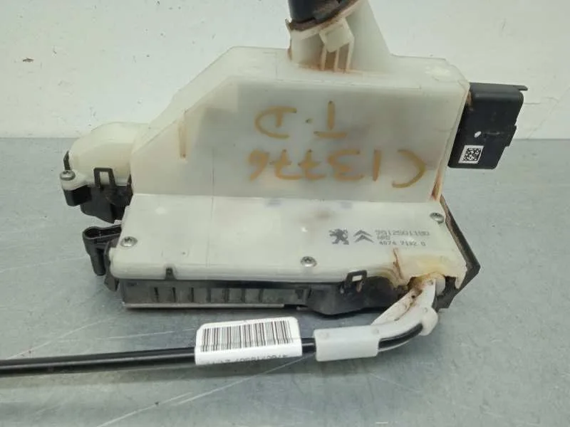 Cerradura Puerta Trasera Derecha para Peugeot 208
