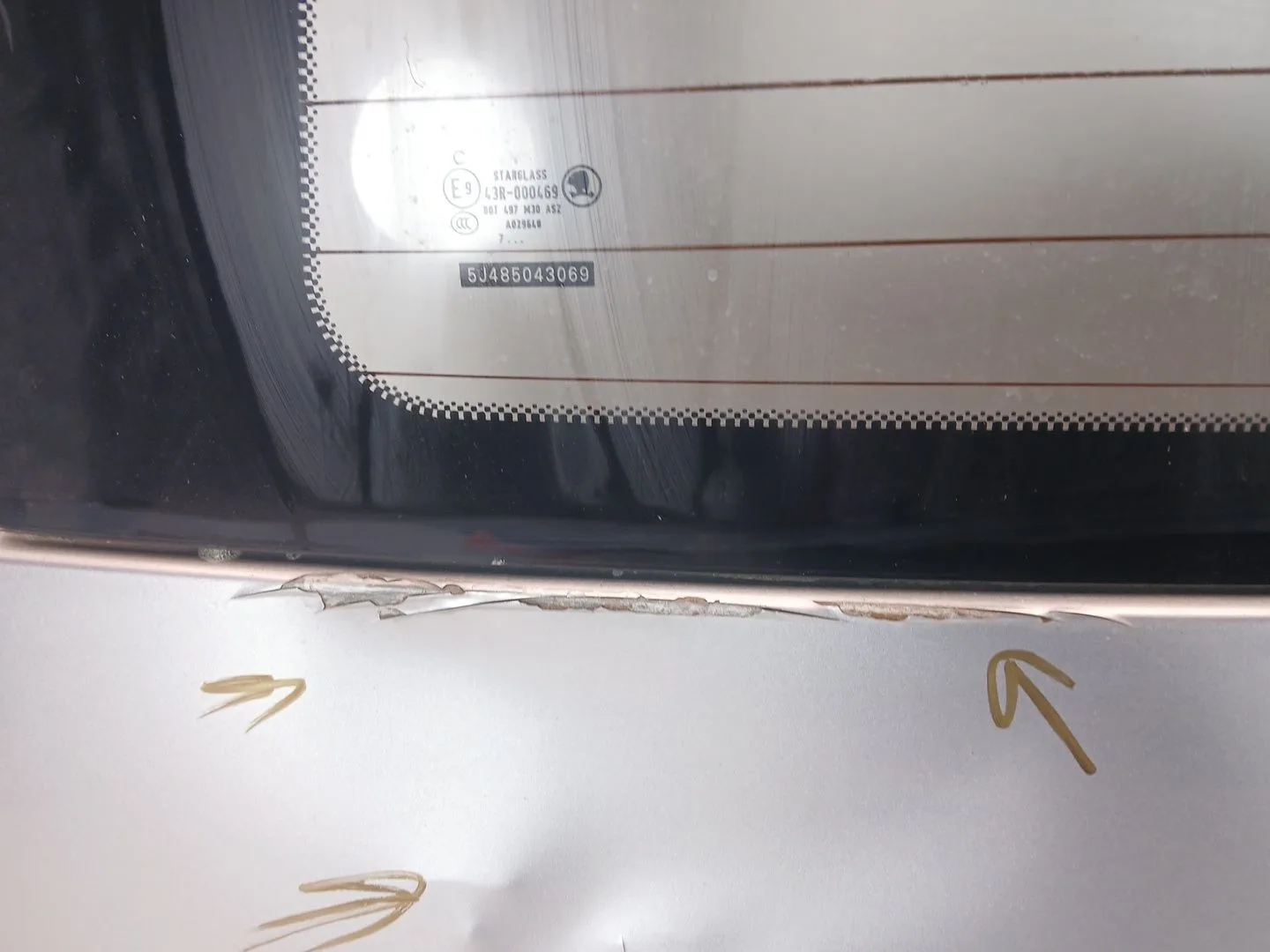 Porton Trasero para Skoda Roomster (5J7)