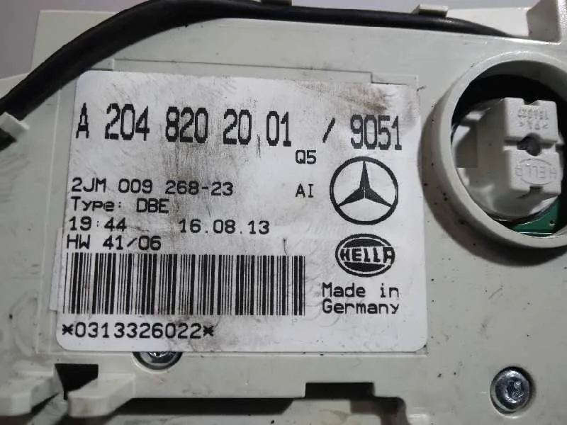 Luz Interior para Mercedes-Benz Clase C (W204) Lim.