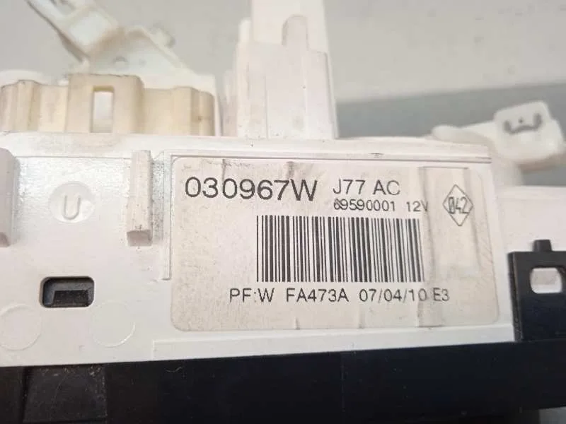 Mando Calefaccion / Aire Acondicionado para Renault Clio Iii