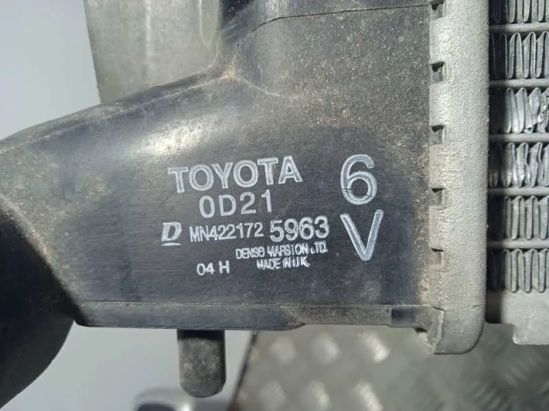 Radiador Agua para Toyota Avensis Berlina (T25)