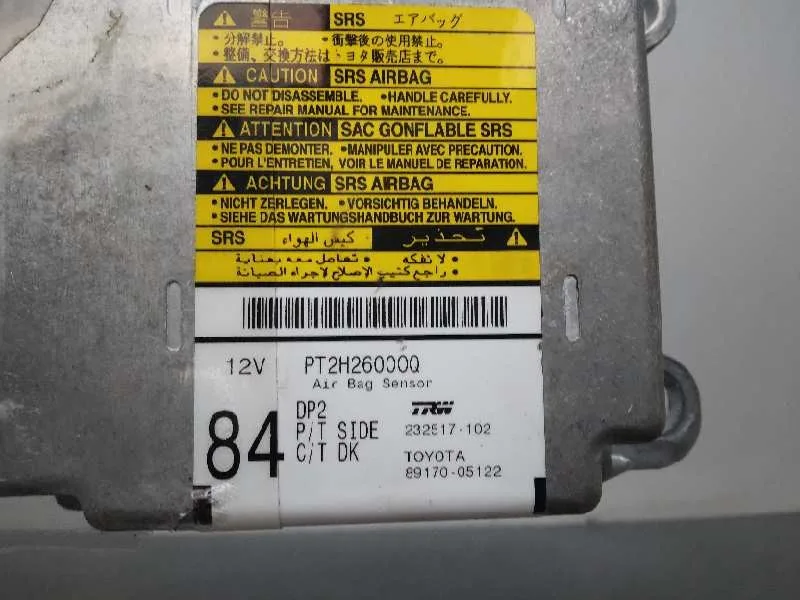 Centralita Airbag para Toyota Avensis Berlina (T25)