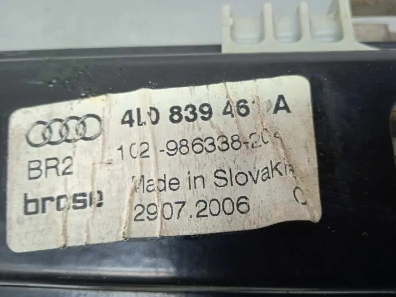 Elevalunas Trasero Izquierdo para Audi Q7 (4L)