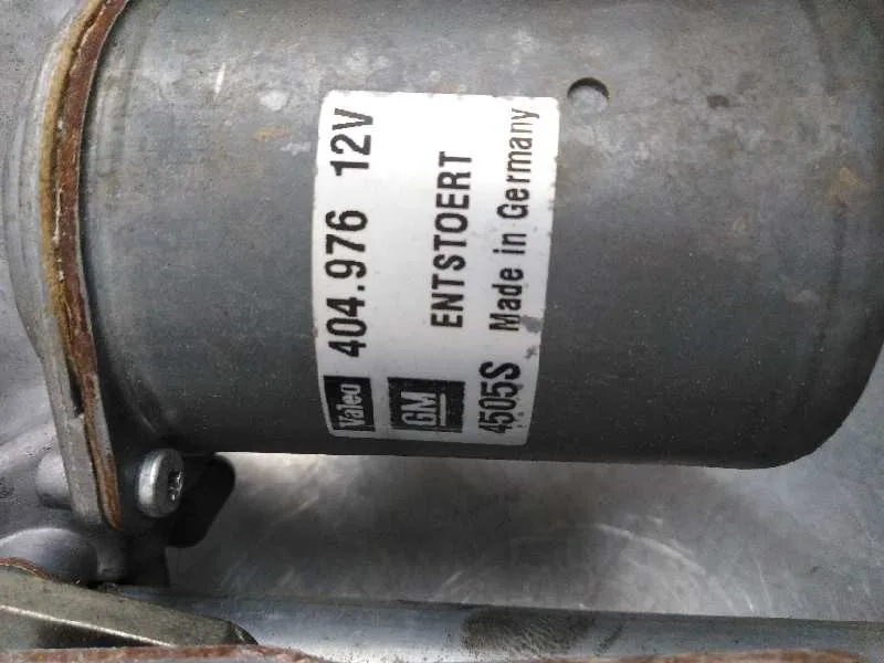 Motor Limpia Delantero para Opel Zafira B