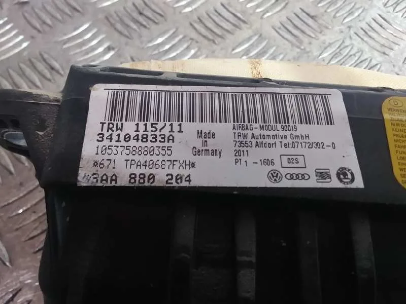 Airbag Delantero Derecho para Volkswagen Passat Lim. (362)