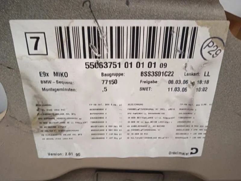 Apoyabrazos Central para Bmw Serie 3 Berlina (E90)
