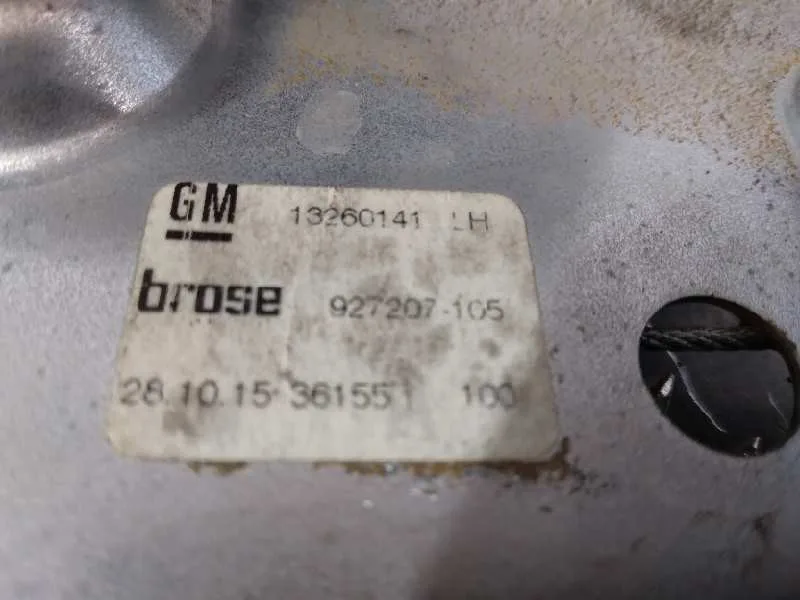 Elevalunas Trasero Izquierdo para Opel Zafira Tourer