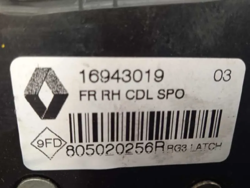 Cerradura Puerta Delantera Derecha para Renault Megane Iv Berlina 5P