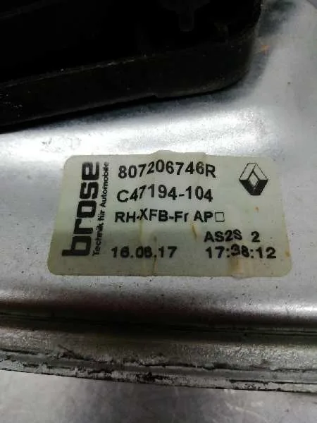 Elevalunas Delantero Derecho para Renault Megane Iv Berlina 5P
