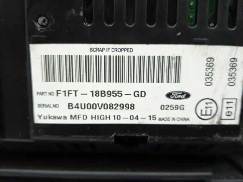 Pantalla Multifuncion para Ford Focus Lim.