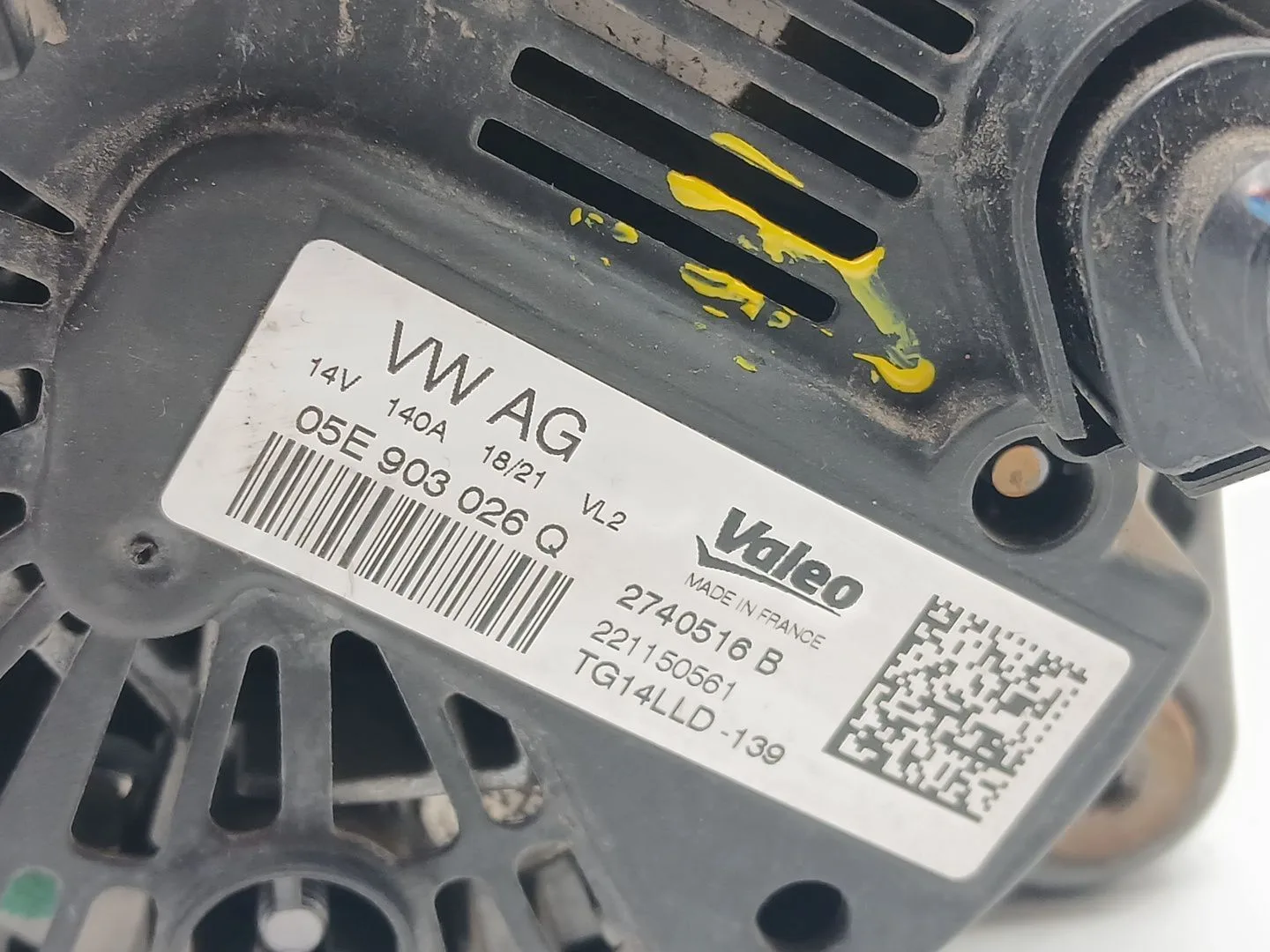 Alternador para Seat Ibiza (Kj1)