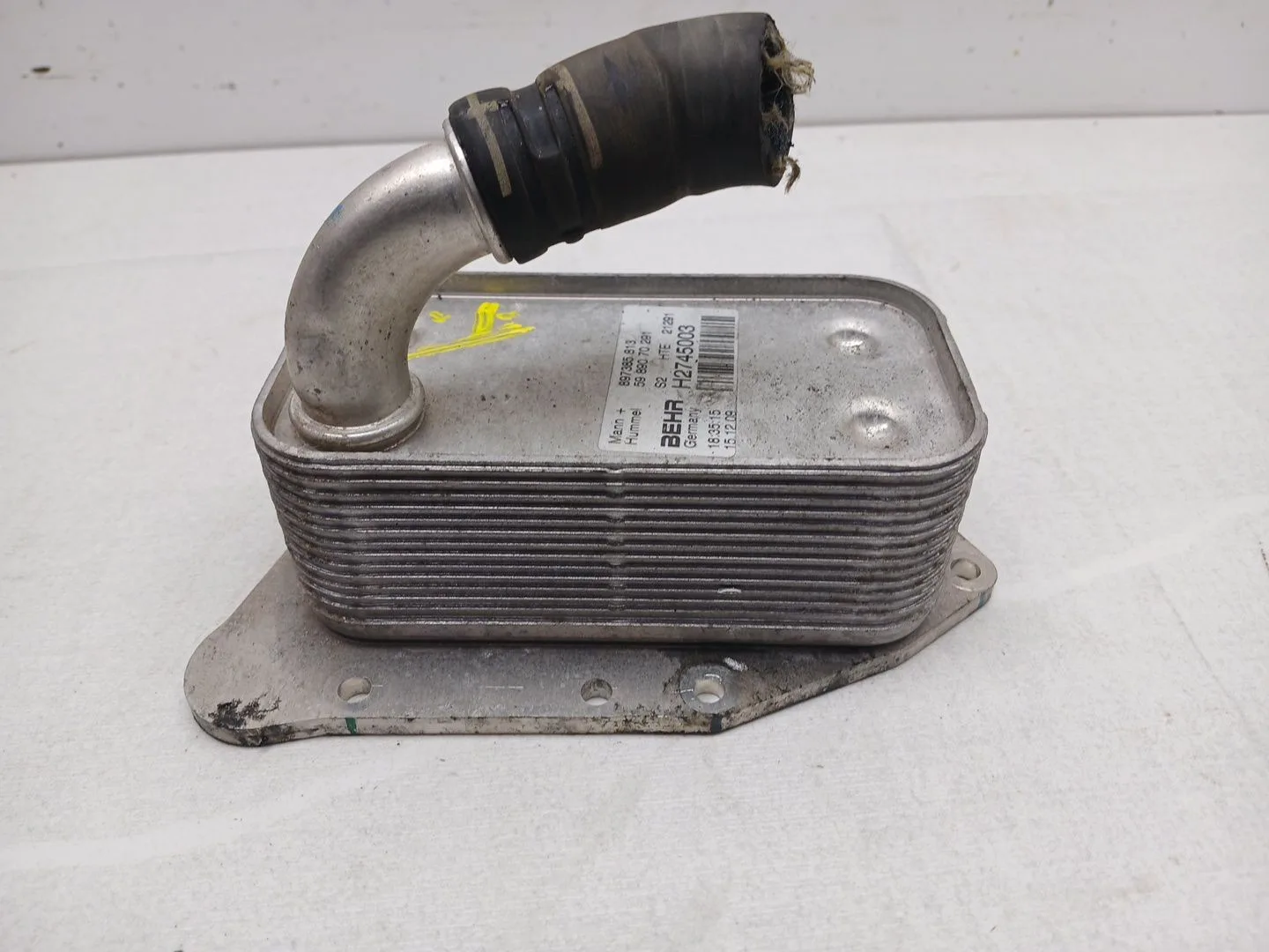Enfriador Aceite Motor para Opel Astra J Lim.