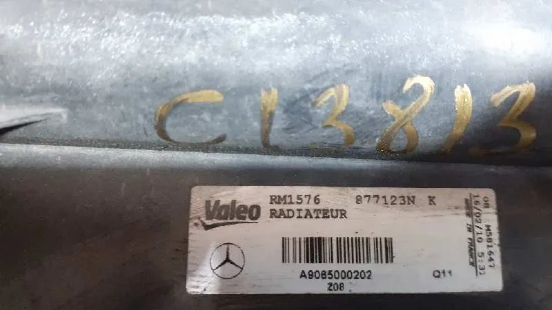 Radiador Agua para Mercedes-Benz Sprinter Ii James Cook (906)
