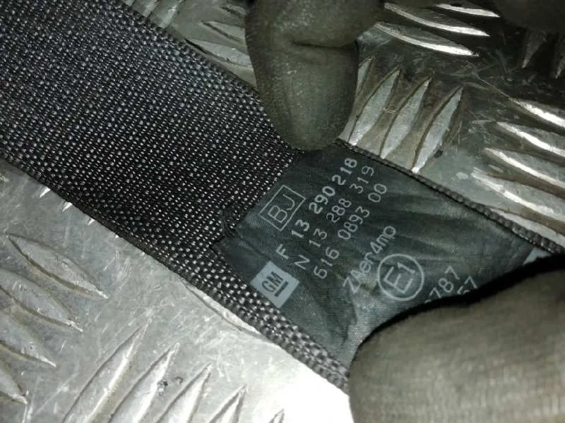 Cinturon Seguridad Delantero Izquierdo para Opel Corsa D
