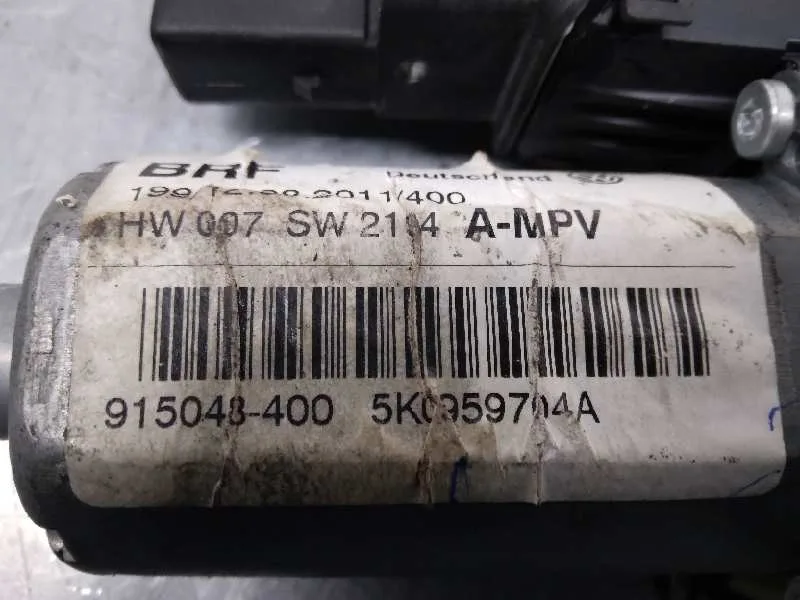 Motor Elevalunas Trasero Derecho para Volkswagen Touran (1T3)