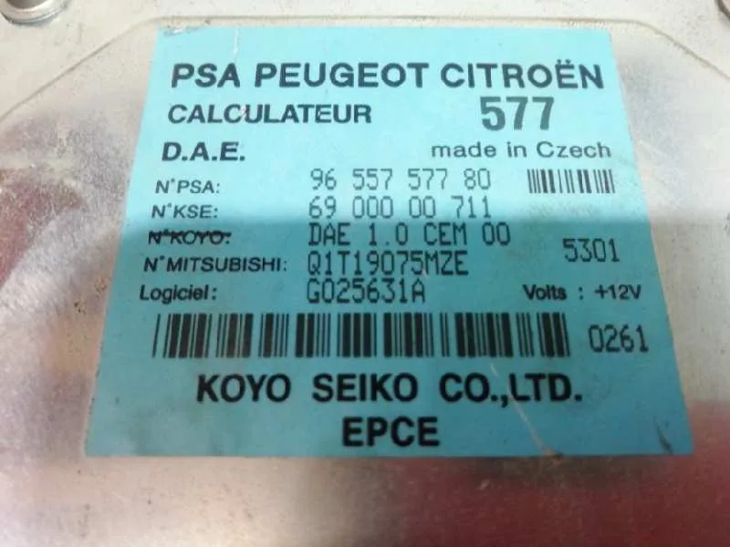 Centralita Direccion para Citroën C3