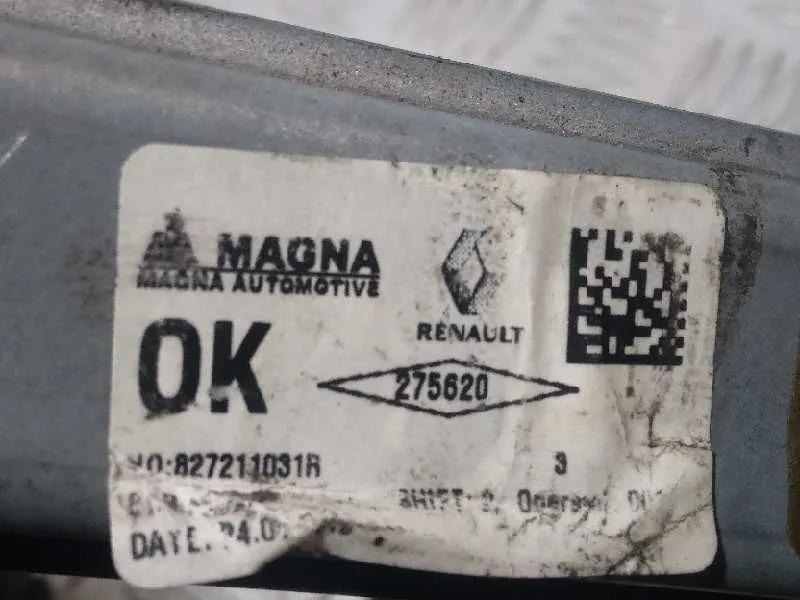 Elevalunas Trasero Derecho para Dacia Sandero