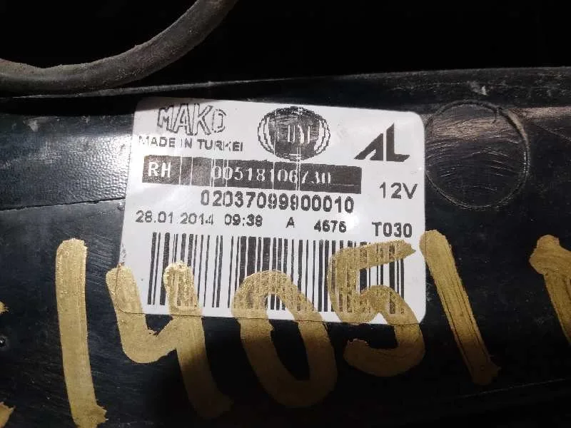 Piloto Trasero Derecho para Fiat Doblo Ii Cargo (263)