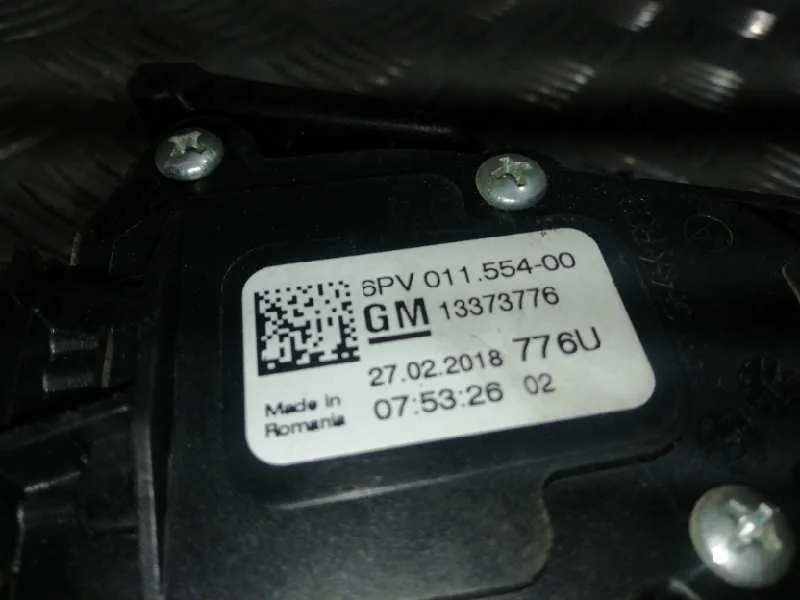 Potenciometro Pedal para Opel Astra K Lim. 5Türig