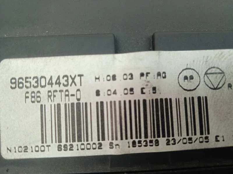 Mando Climatizador para Citroën C3