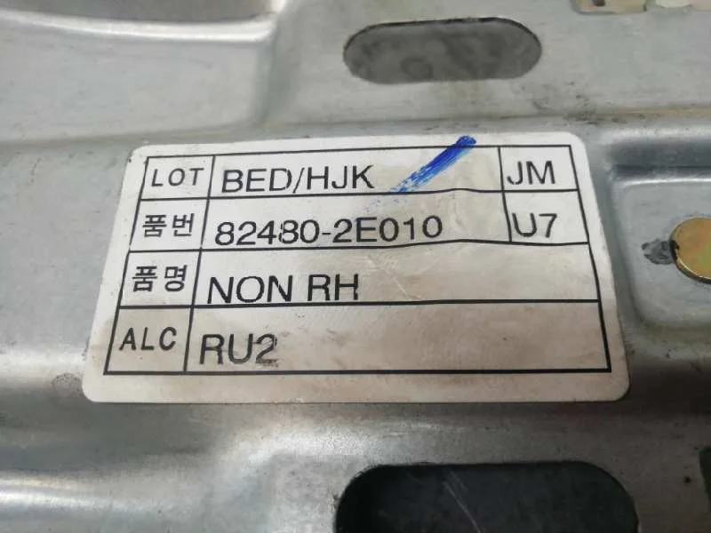 Elevalunas Delantero Derecho para Hyundai Tucson (Jm)