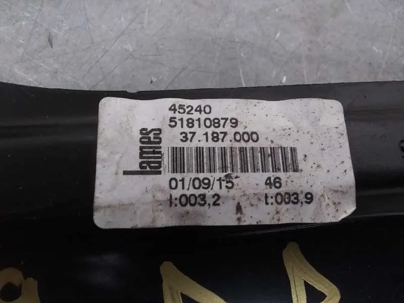 Elevalunas Delantero Derecho para Fiat Doblo Ii Cargo (263)