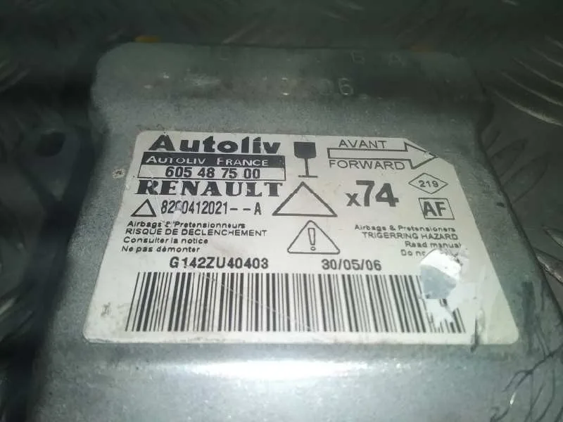 Centralita Airbag para Renault Laguna Ii (Bg0)