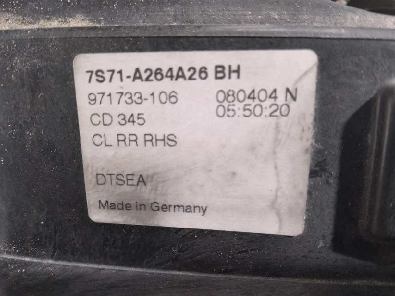 Maneta Exterior Trasera Derecha para Ford Mondeo Ber. (Ca2)