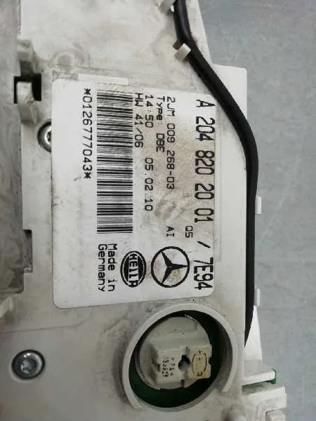 Luz Interior para Mercedes-Benz Clase C (W204) Berlina