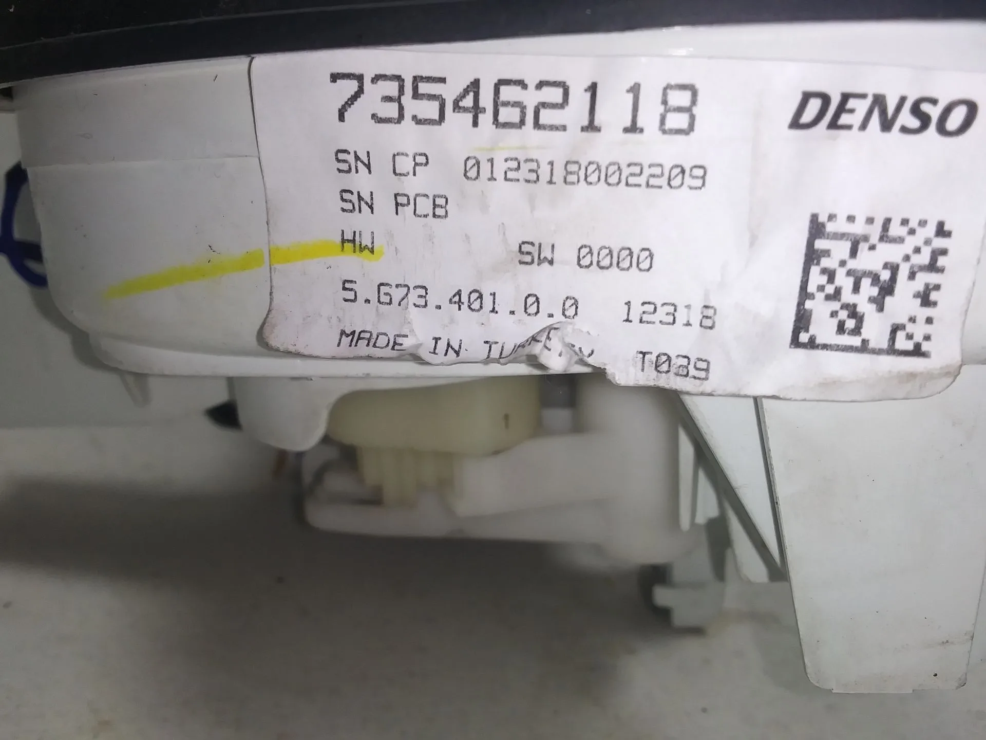 Mando Calefaccion / Aire Acondicionado para Fiat Fiorino
